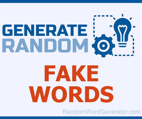 random made up word generator.